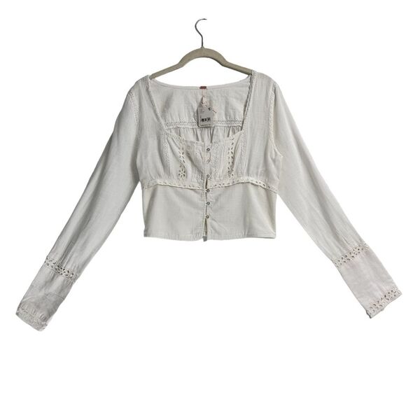 FREE PEOPLE Joi‎ Blouse Size SMALL - Picture 7 of 16